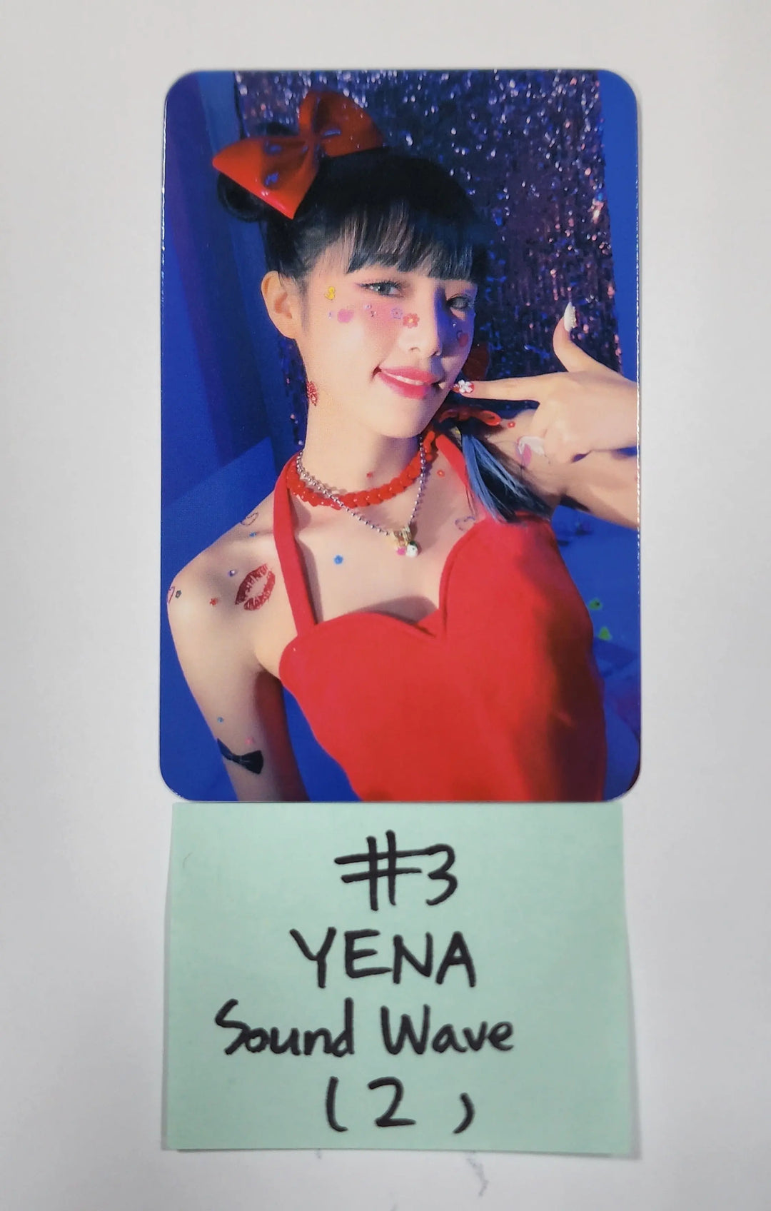 YENA - 2nd Mini "SMARTPHONE" - Soundwave Fansign Event Photocard - HALLYUSUPERSTORE