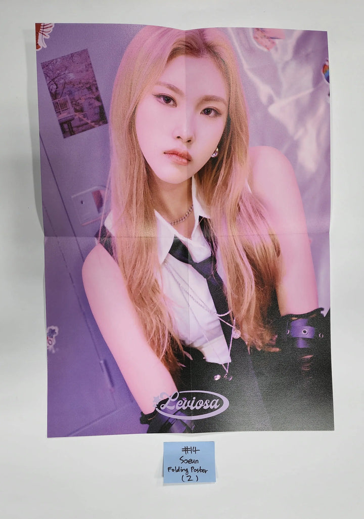 Tri.Be "LEVIOSA" - Official Photocard, Folding Poster - HALLYUSUPERSTORE