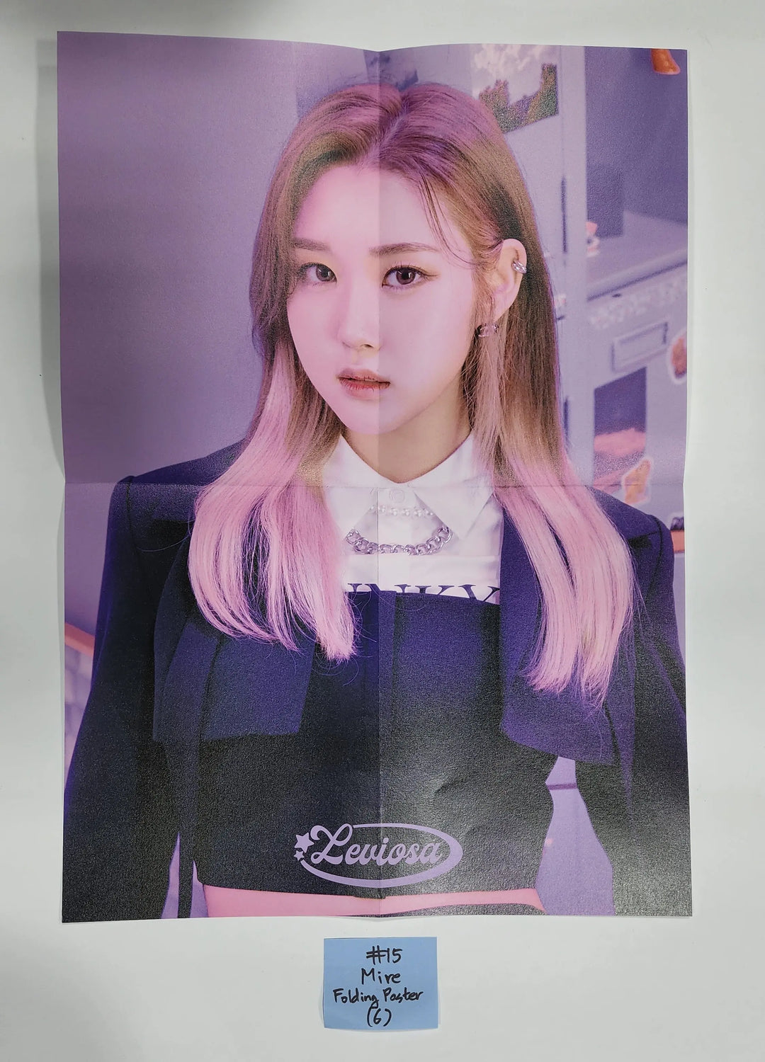 Tri.Be "LEVIOSA" - Official Photocard, Folding Poster - HALLYUSUPERSTORE