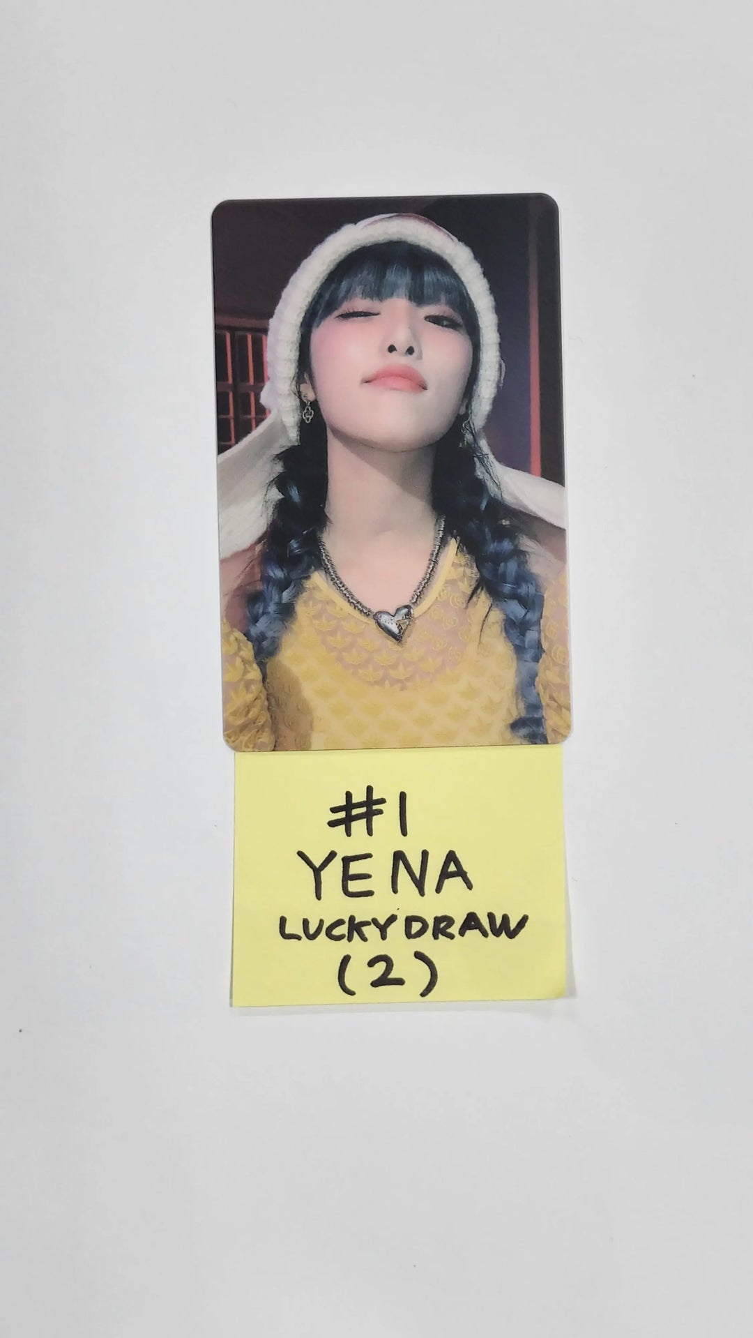 YENA - 2nd Mini "SMARTPHONE" - Soundwave Lucky Draw Event PVC Photocard - HALLYUSUPERSTORE