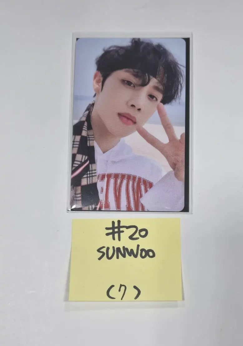 THE BOYZ "BE AWARE" 7th mini Album - Withmuu Lucky Draw Event PVC Photocard - HALLYUSUPERSTORE