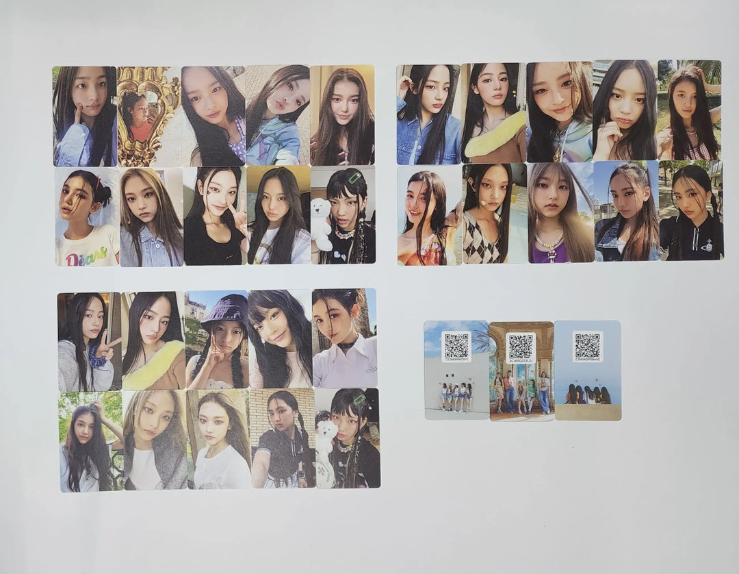 New Jeans 'New Jeans' 1st - Official Photocards Set [Weverse Albums Ver] [Restocked 8/19] - HALLYUSUPERSTORE