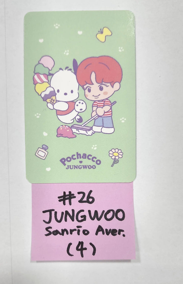 NCT X SANRIO CHARACTERS - Official Random Trading Photocard - HALLYUSUPERSTORE