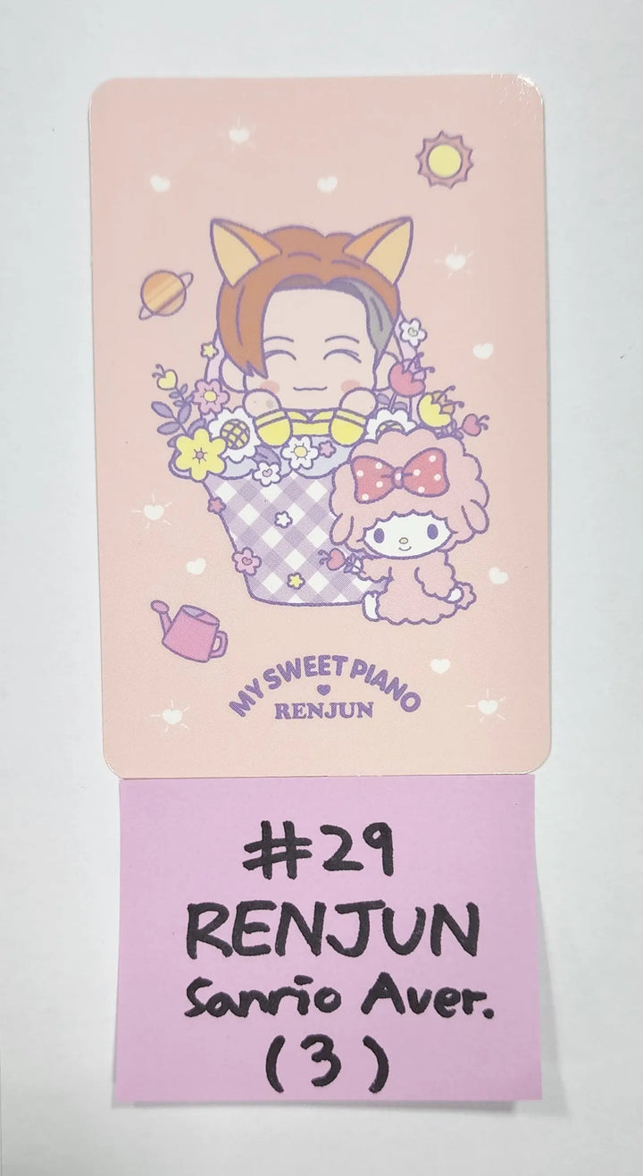 NCT X SANRIO CHARACTERS - Official Random Trading Photocard - HALLYUSUPERSTORE