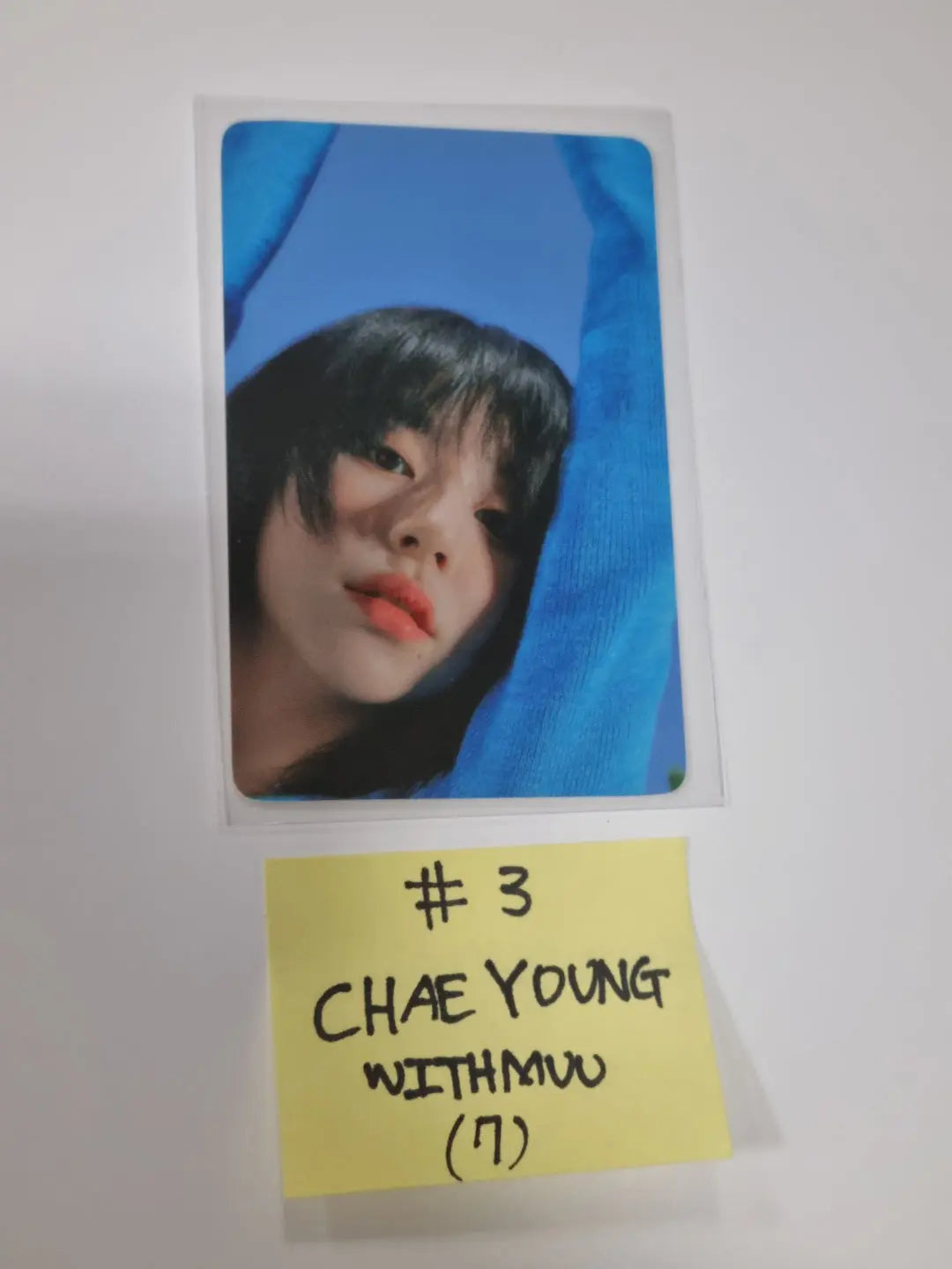 Twice "BETWEEN 1&amp;2" 11th Mini Album - Withmuu Lucky Draw Event PVC Photocard - HALLYUSUPERSTORE