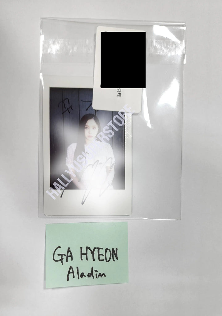 GAHYEON (Of Dreamcatcher) - Hand Autographed(Signed) Polaroid - HALLYUSUPERSTORE