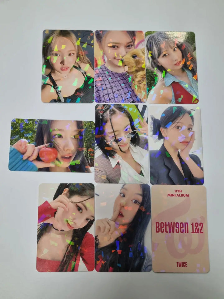 Twice "BETWEEN 1&amp;2" 11th Mini Album - Soundwave Fansign Event Hologram Photocard - HALLYUSUPERSTORE
