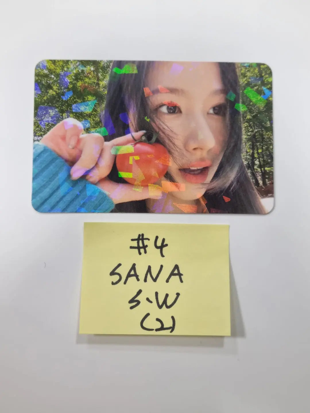 Twice "BETWEEN 1&amp;2" 11th Mini Album - Soundwave Fansign Event Hologram Photocard - HALLYUSUPERSTORE