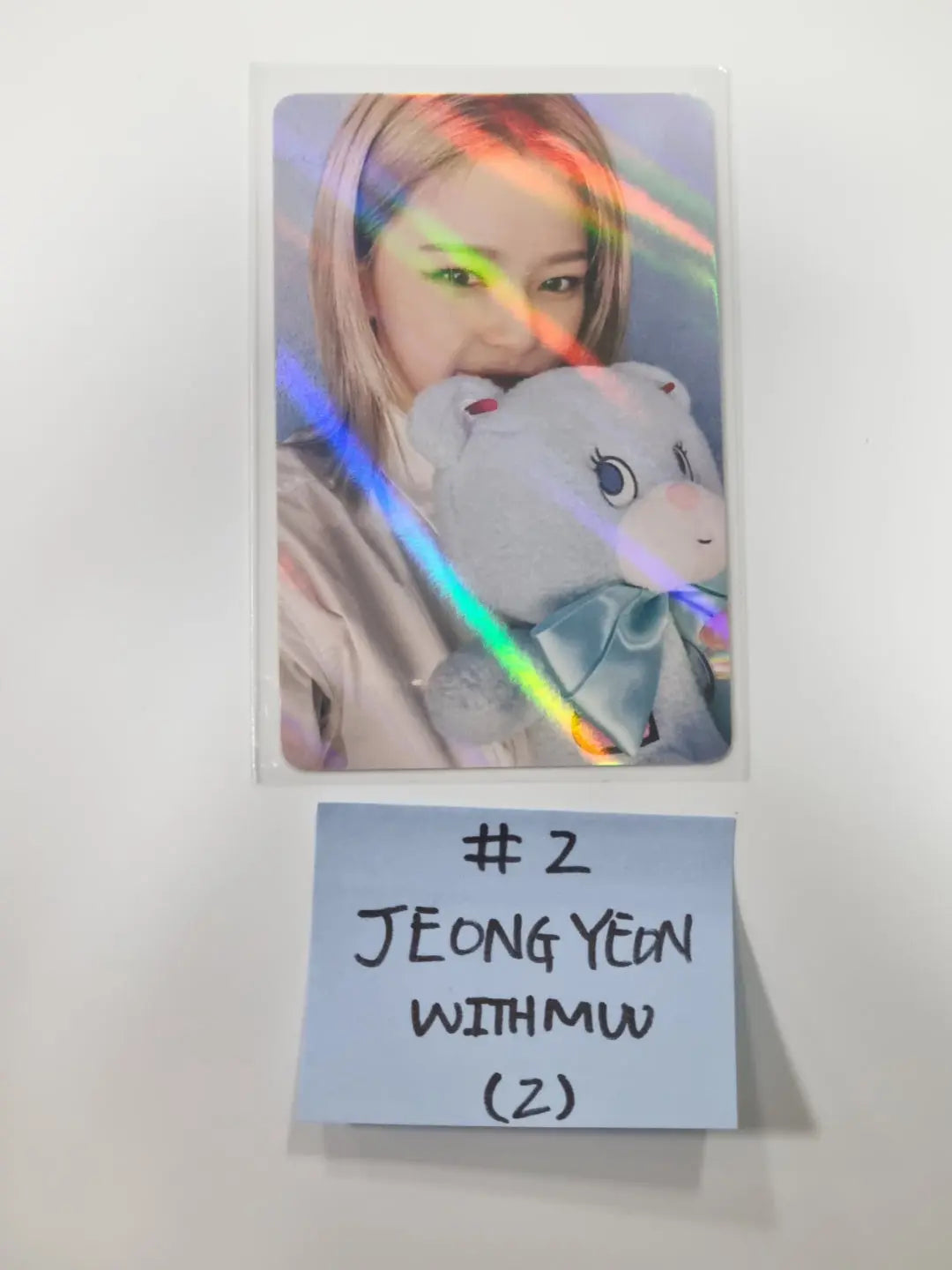 Twice "BETWEEN 1&amp;2" 11th Mini Album - Withmuu Fansign Event Hologram Photocard - HALLYUSUPERSTORE