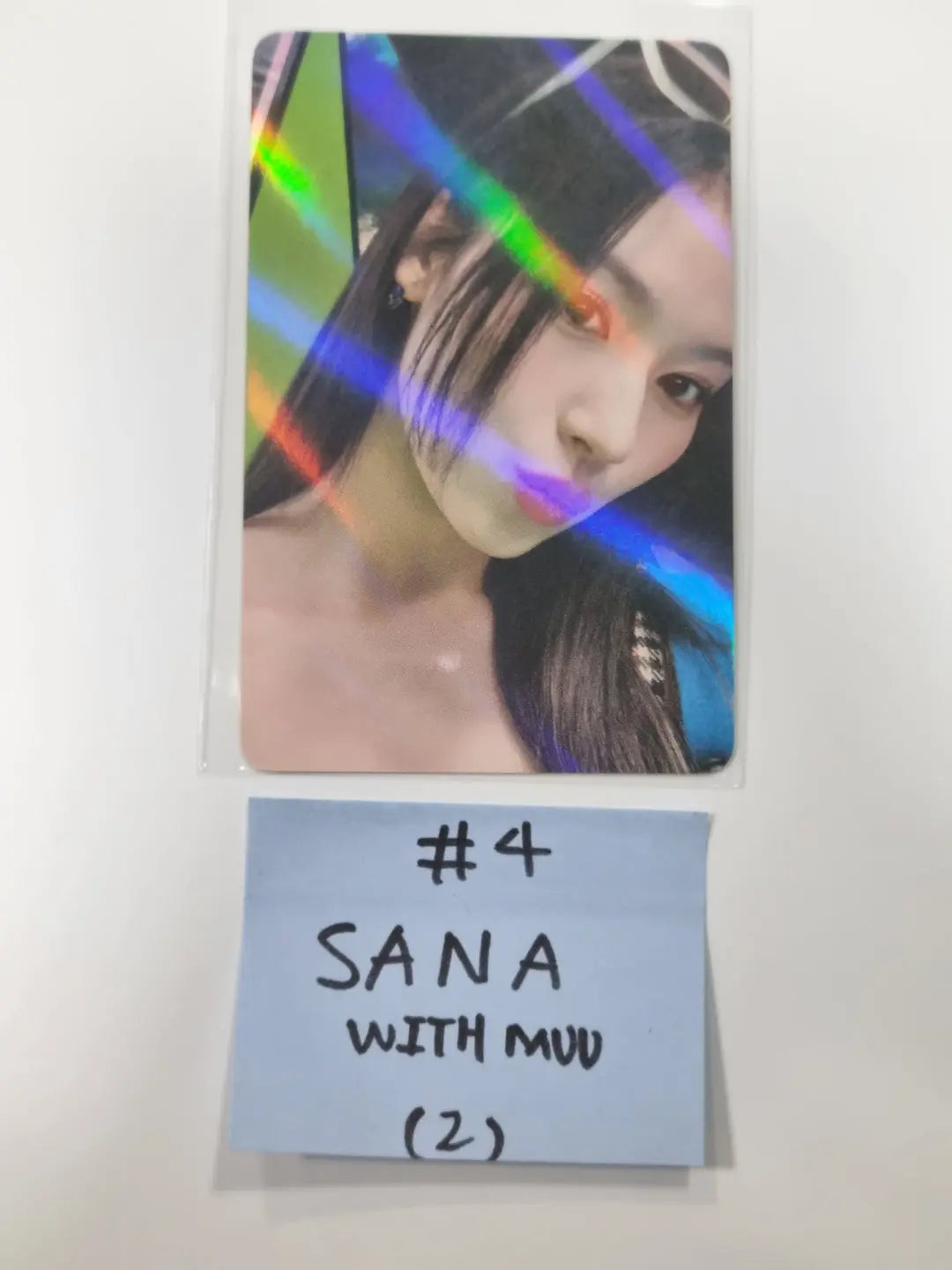 Twice "BETWEEN 1&amp;2" 11th Mini Album - Withmuu Fansign Event Hologram Photocard - HALLYUSUPERSTORE