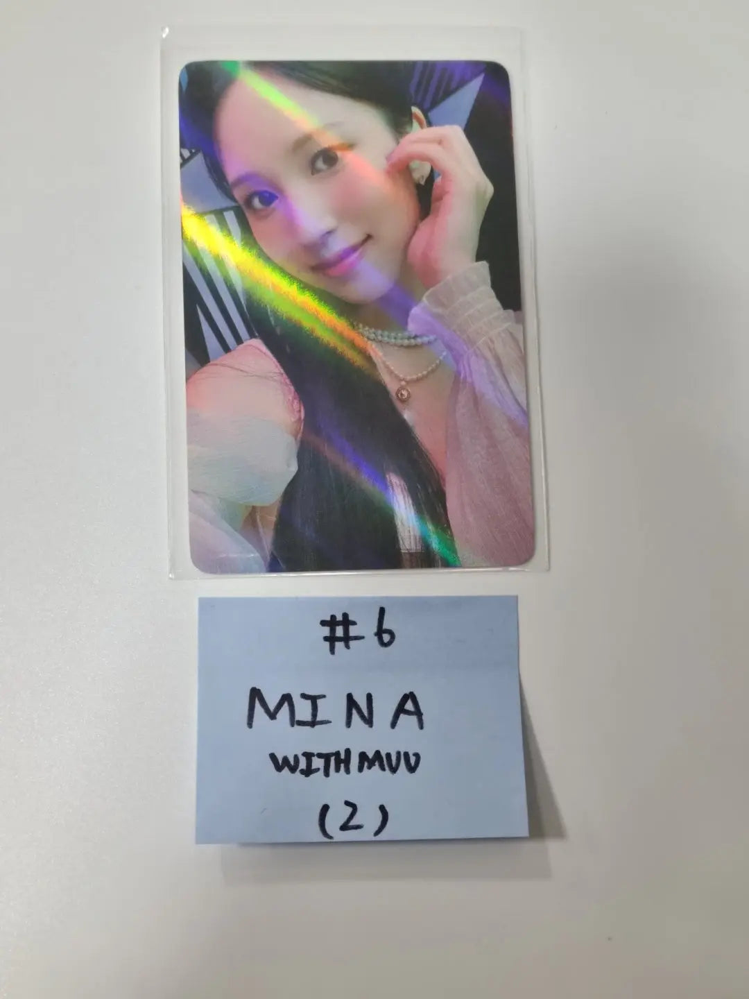 Twice "BETWEEN 1&amp;2" 11th Mini Album - Withmuu Fansign Event Hologram Photocard - HALLYUSUPERSTORE
