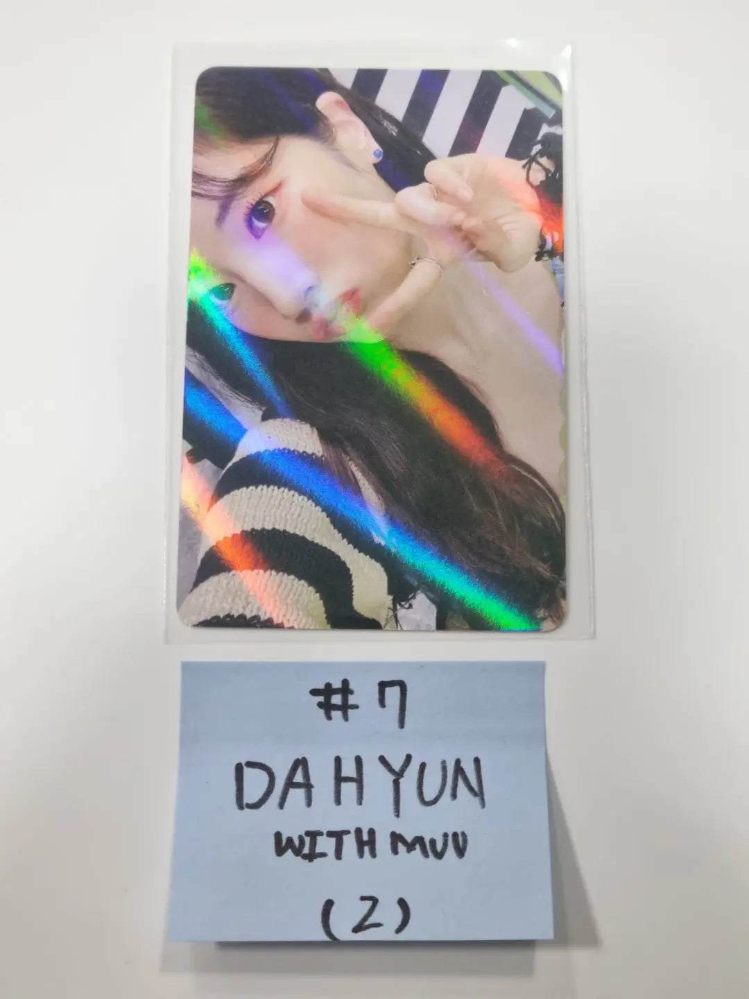 Twice "BETWEEN 1&amp;2" 11th Mini Album - Withmuu Fansign Event Hologram Photocard - HALLYUSUPERSTORE