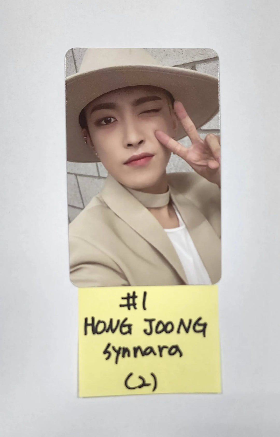 Ateez "The World Ep.1 - MOVEMENT" - Synnara Fansign Event Photocard - HALLYUSUPERSTORE