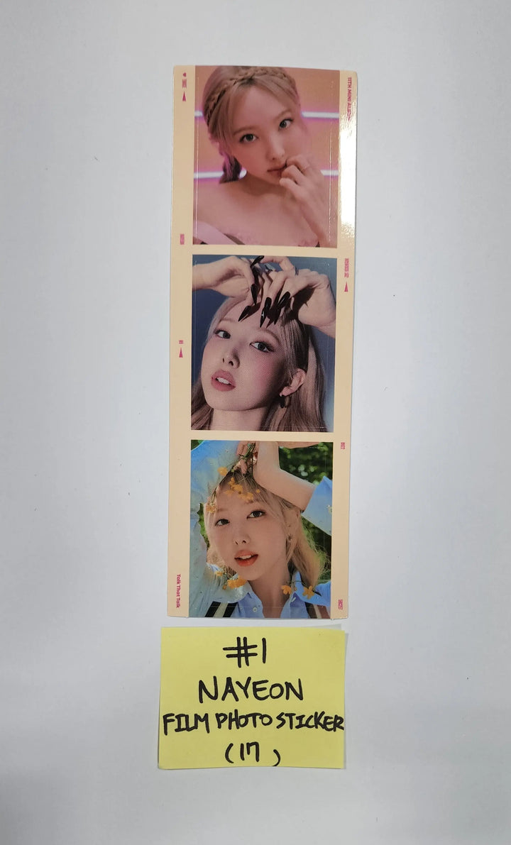 Twice "BETWEEN 1&amp;2" 11th Mini Album - Official Polaroid Photocard, Crosscode Postcard, Film Photo Sticker - HALLYUSUPERSTORE