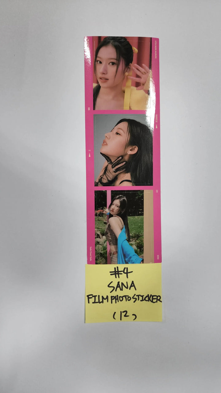 Twice "BETWEEN 1&amp;2" 11th Mini Album - Official Polaroid Photocard, Crosscode Postcard, Film Photo Sticker - HALLYUSUPERSTORE