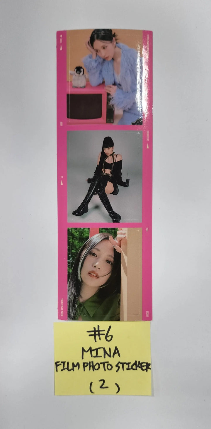 Twice "BETWEEN 1&amp;2" 11th Mini Album - Official Polaroid Photocard, Crosscode Postcard, Film Photo Sticker - HALLYUSUPERSTORE