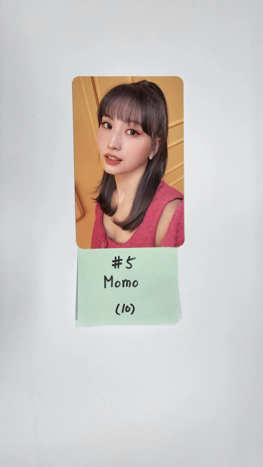 Twice "BETWEEN 1&amp;2" 11th Mini Album - Official Photocard, Message Photocard - HALLYUSUPERSTORE