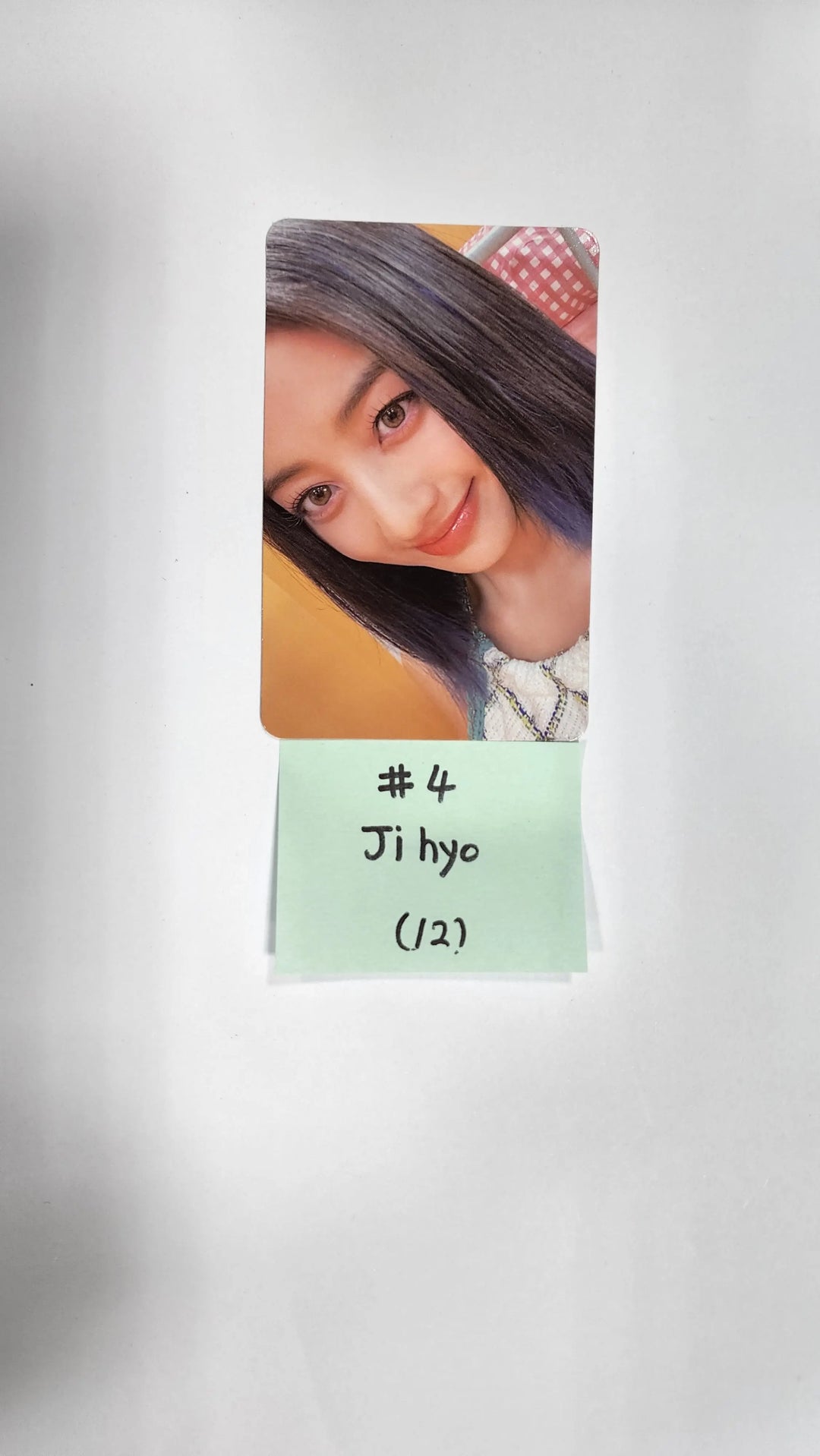 Twice "BETWEEN 1&amp;2" 11th Mini Album - Official Photocard, Message Photocard - HALLYUSUPERSTORE