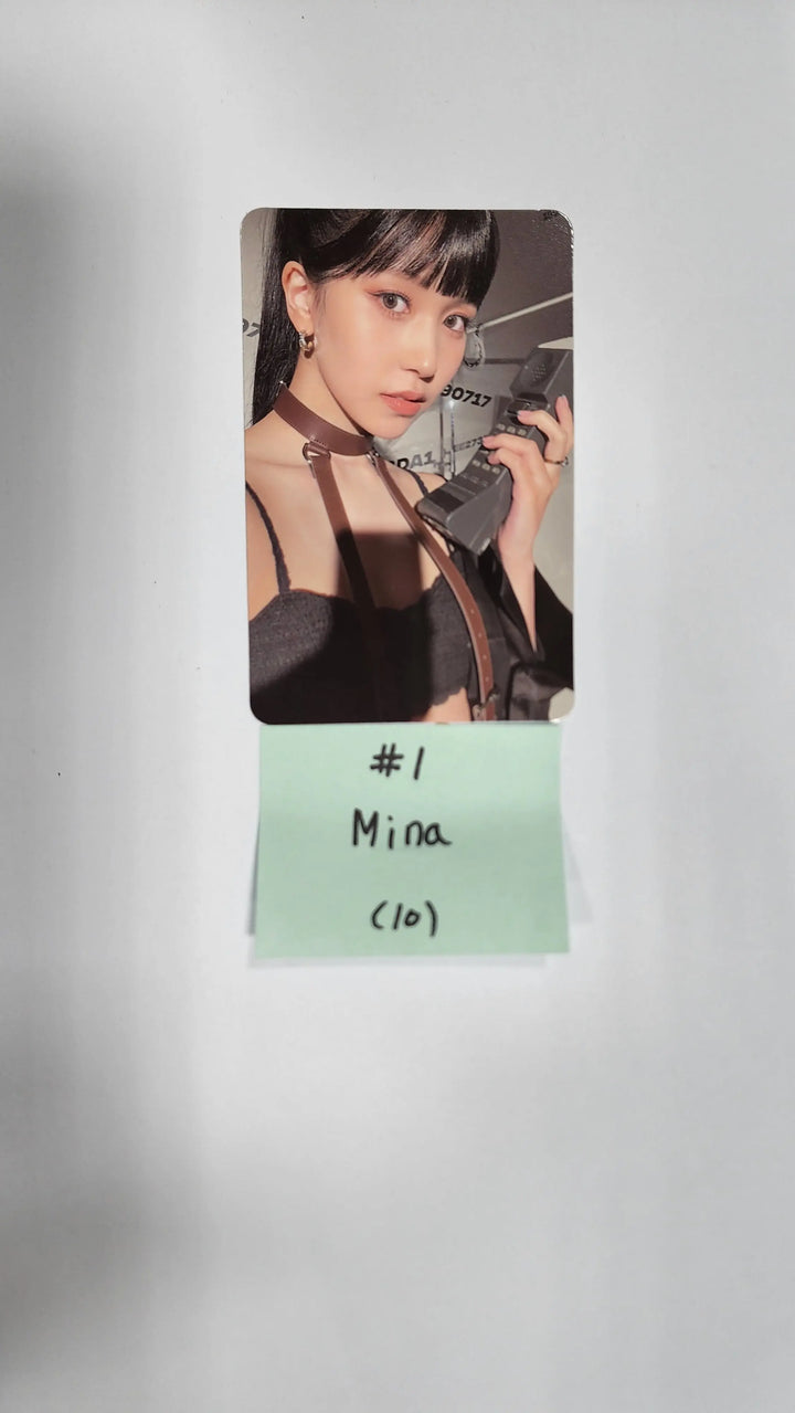 Twice "BETWEEN 1&amp;2" 11th Mini Album - Official Photocard, Message Photocard - HALLYUSUPERSTORE