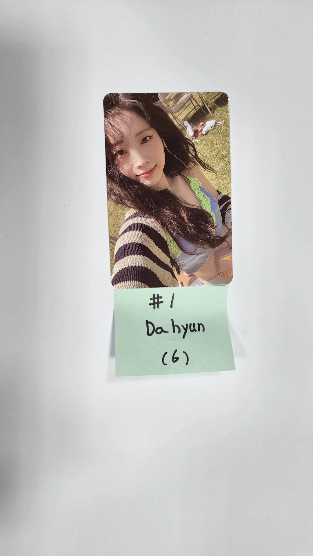 Twice "BETWEEN 1&amp;2" 11th Mini Album - Official Photocard, Message Photocard - HALLYUSUPERSTORE