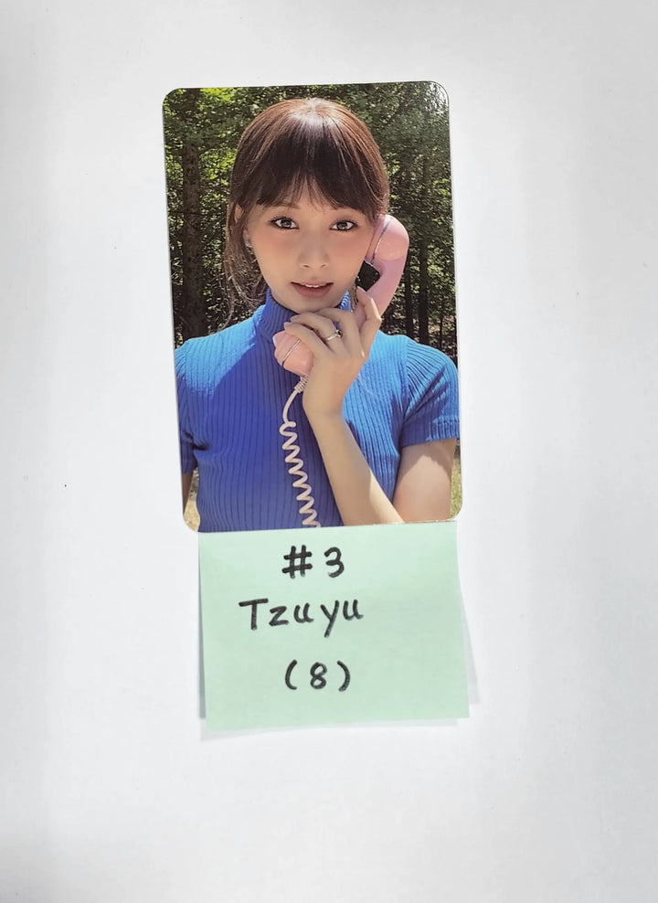 Twice "BETWEEN 1&amp;2" 11th Mini Album - Official Photocard, Message Photocard - HALLYUSUPERSTORE