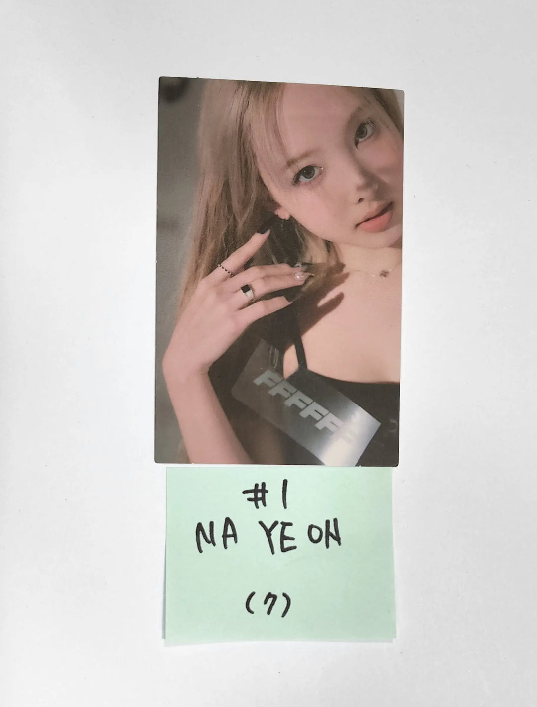 Twice "BETWEEN 1&amp;2" 11th Mini Album - Official Photocard, Message Photocard - HALLYUSUPERSTORE
