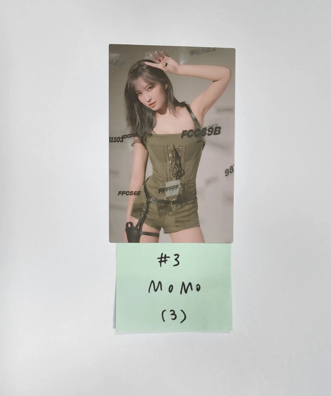 Twice "BETWEEN 1&amp;2" 11th Mini Album - Official Photocard, Message Photocard - HALLYUSUPERSTORE