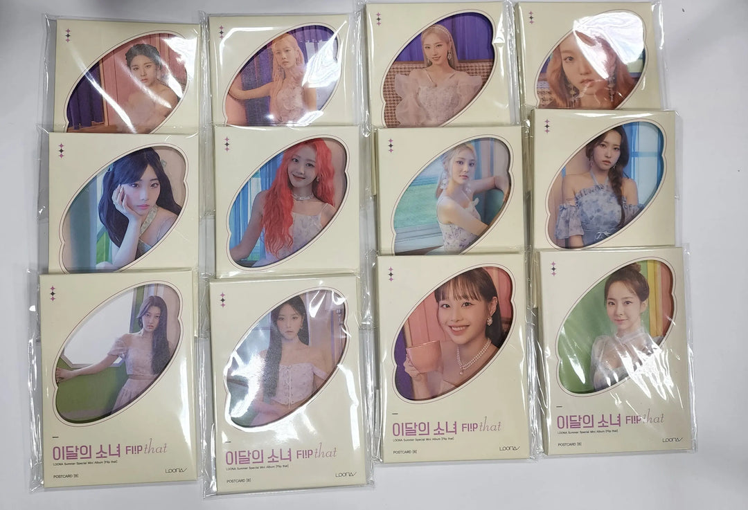LOONA "Flip That" Summer Special Mini Album - Postcard Set - HALLYUSUPERSTORE