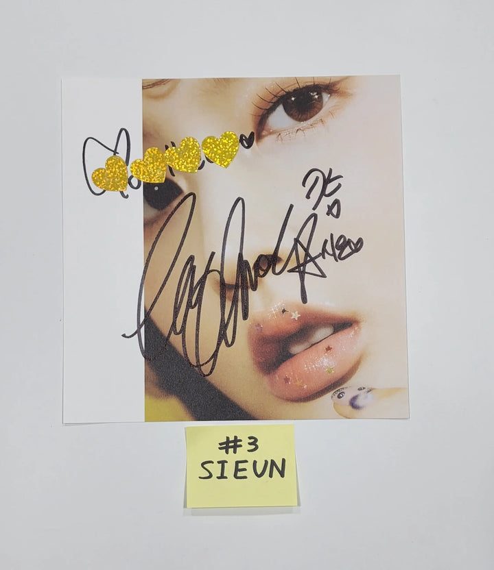 StayC "We Need Love" - A Cut Page From Fansign Event Album - HALLYUSUPERSTORE