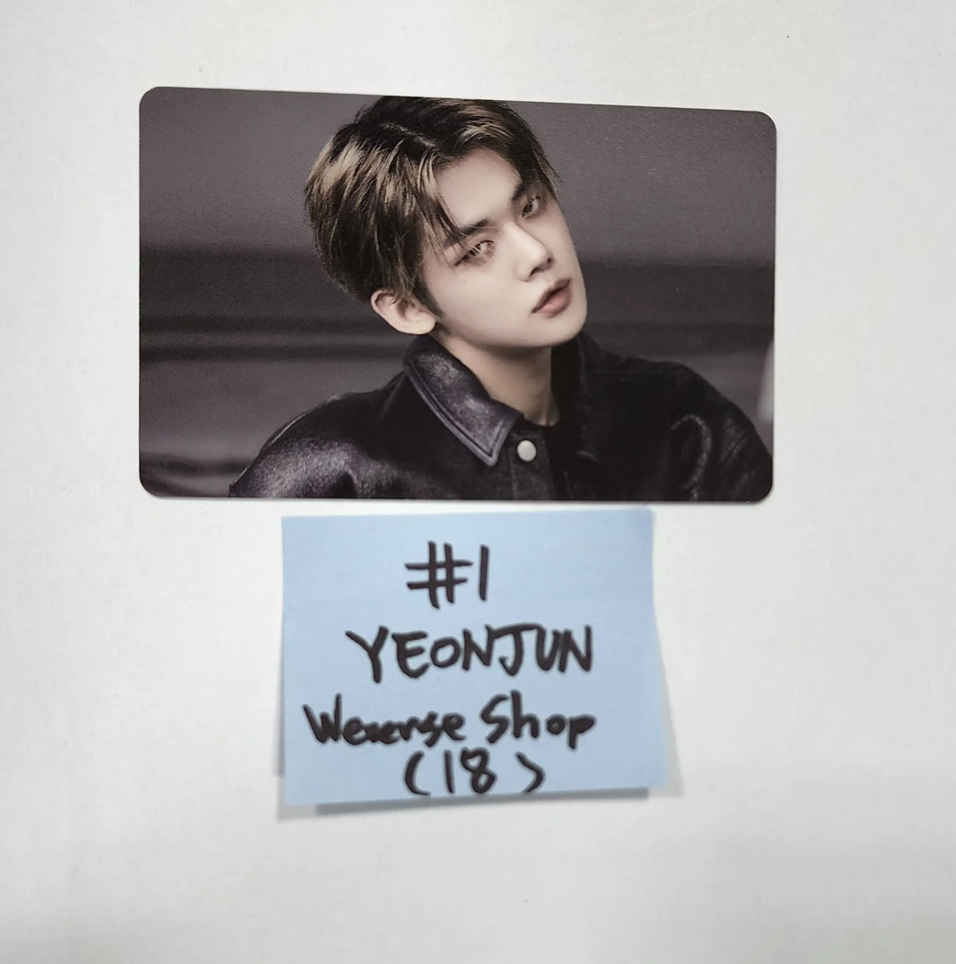 TXT "GOOD BOY GONE BAD " - Weverse Shop Pre-Order Benefit Photocard - HALLYUSUPERSTORE