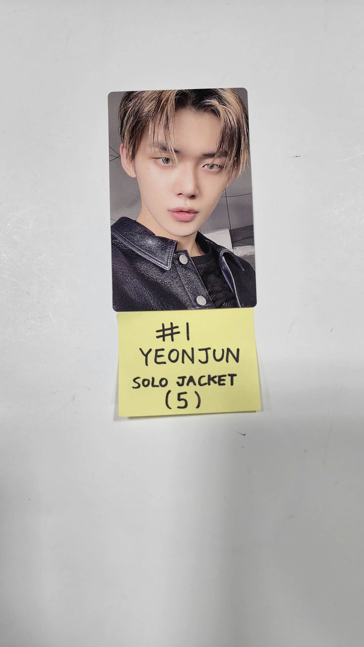 TXT "GOOD BOY GONE BAD " - Official Photocard [Solo Jacket Ver] - HALLYUSUPERSTORE
