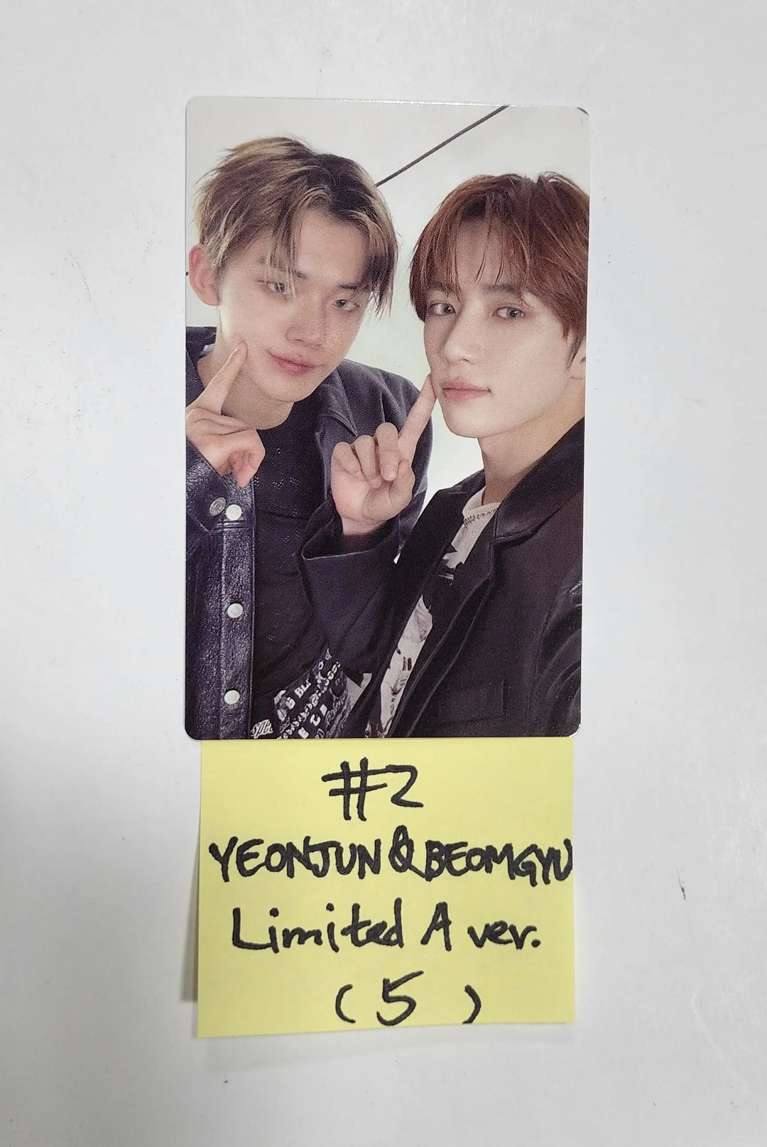 TXT "GOOD BOY GONE BAD " - Official Photocard [Limited A ver.] - HALLYUSUPERSTORE