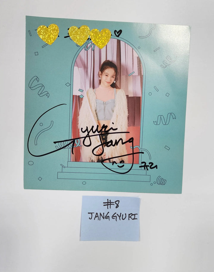 Fromis_9 "LOVE BOMB" - A Cut Page From Fansign Event Album - HALLYUSUPERSTORE