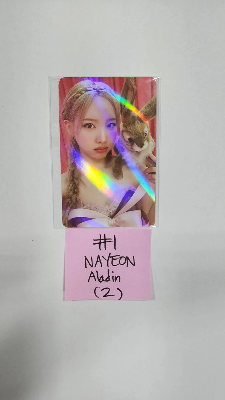 Twice "BETWEEN 1&amp;2" 11th Mini Album - Aladin Pre-Order Benefit Hologram Photocard - HALLYUSUPERSTORE