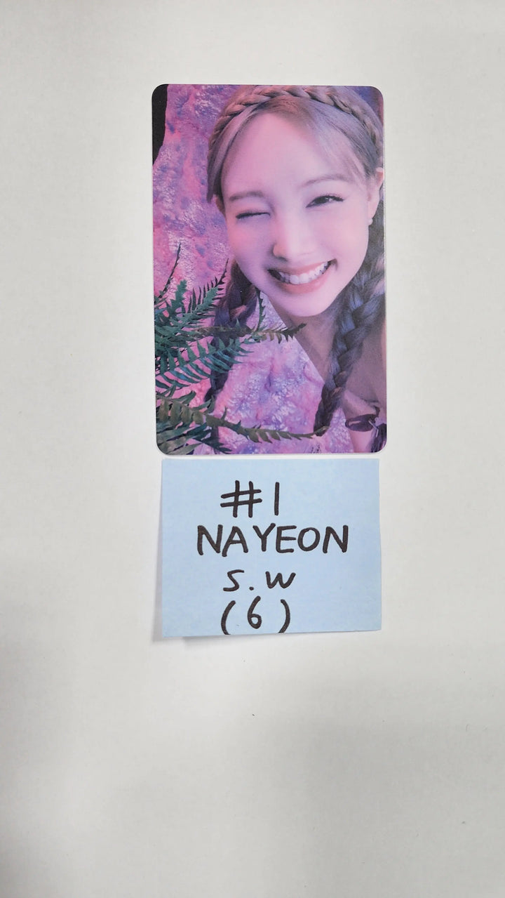 Twice "BETWEEN 1&amp;2" 11th Mini Album - Soundwave Lucky Draw Event PVC Photocard, Photo Bookmark - HALLYUSUPERSTORE