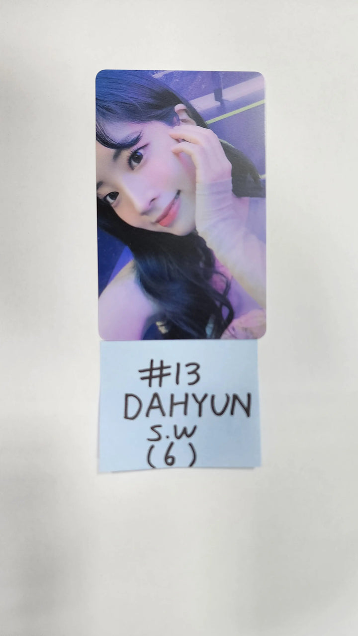Twice "BETWEEN 1&amp;2" 11th Mini Album - Soundwave Lucky Draw Event PVC Photocard, Photo Bookmark - HALLYUSUPERSTORE