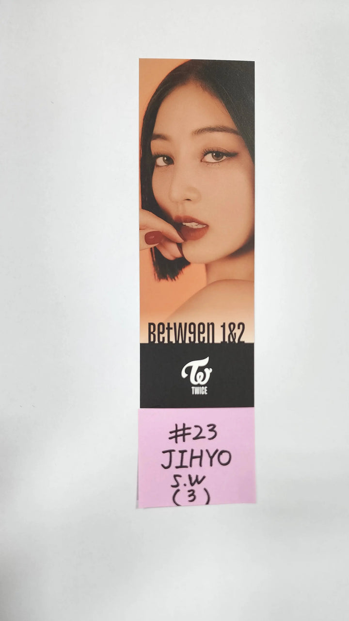 Twice "BETWEEN 1&amp;2" 11th Mini Album - Soundwave Lucky Draw Event PVC Photocard, Photo Bookmark - HALLYUSUPERSTORE