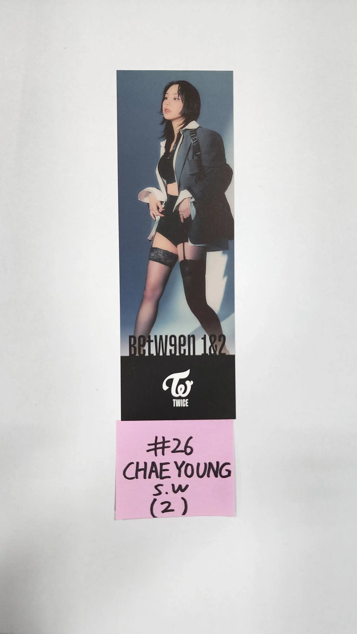 Twice "BETWEEN 1&amp;2" 11th Mini Album - Soundwave Lucky Draw Event PVC Photocard, Photo Bookmark - HALLYUSUPERSTORE