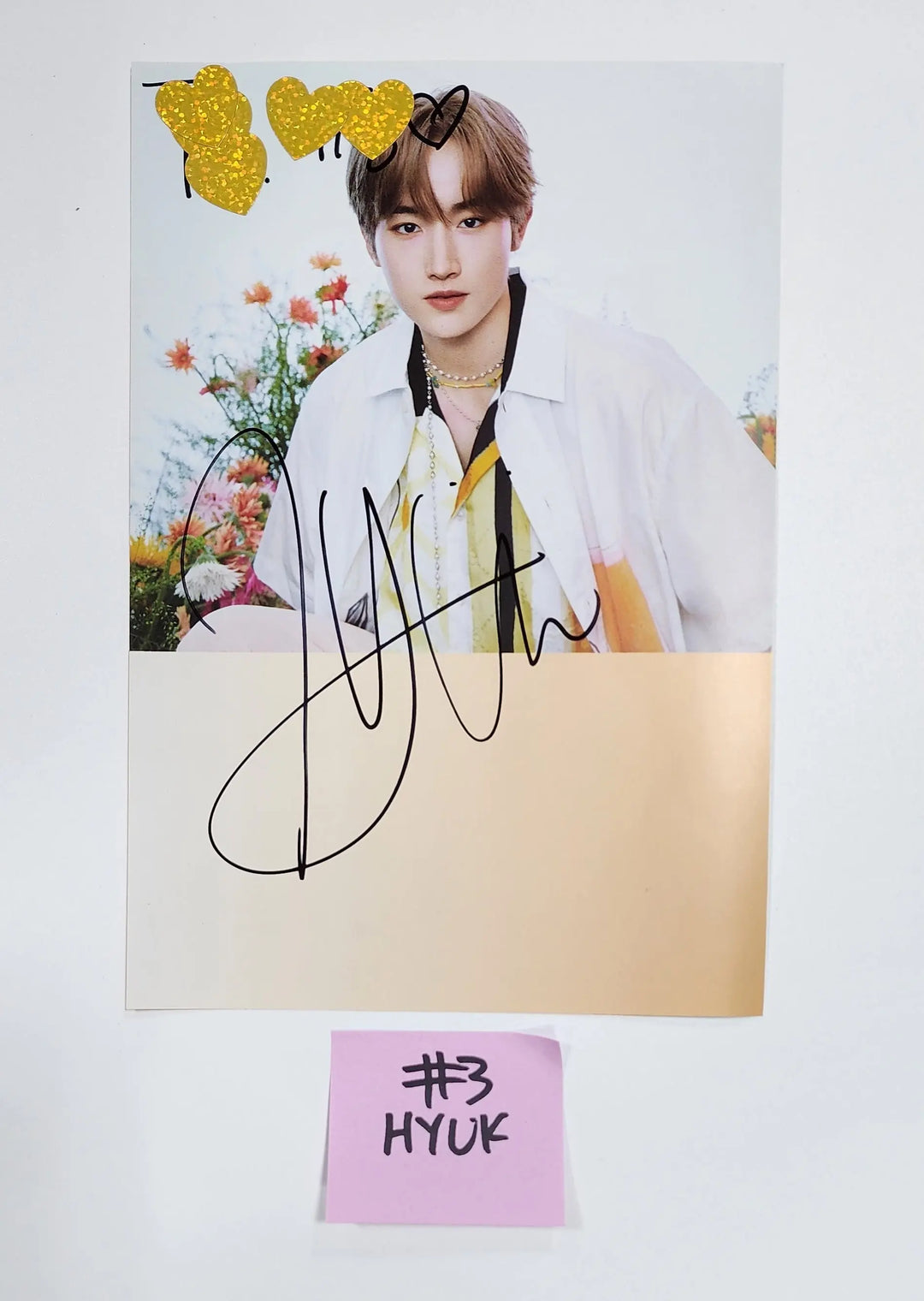 Tempest "Shining Up" A Cut Page From Fansign Event Album Photo - HALLYUSUPERSTORE
