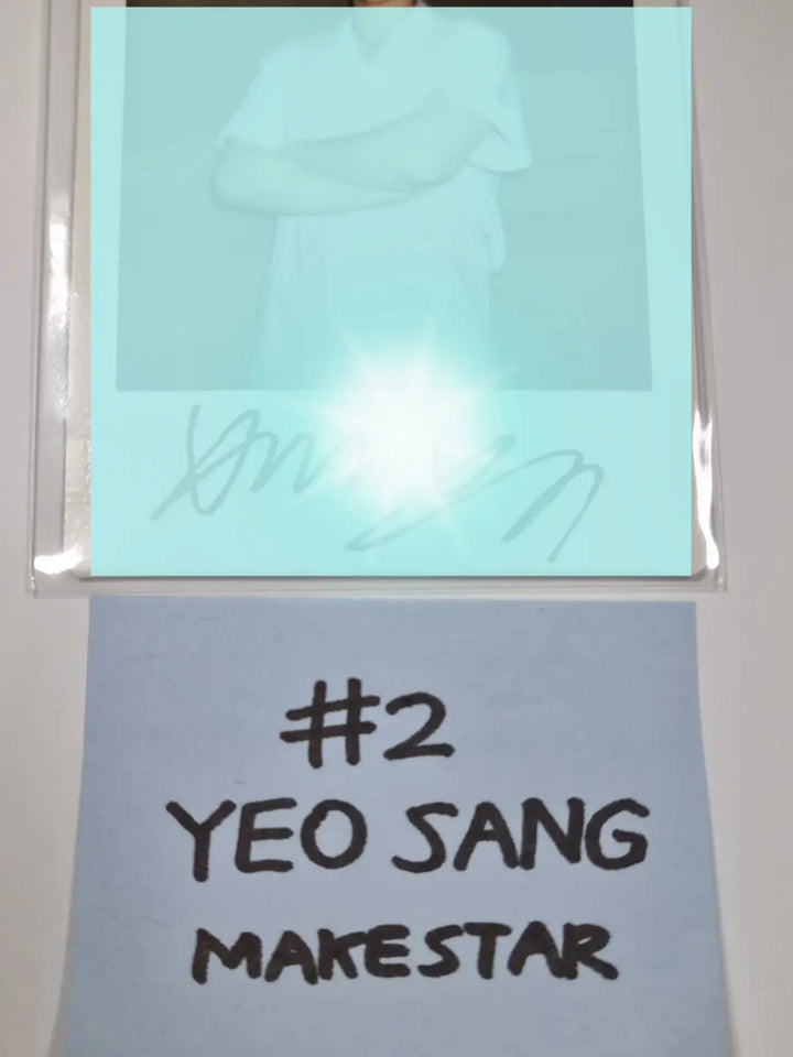 [Woo Young, Yeo Sang, Min Gi] Of Ateez "The World Ep.1 - MOVEMENT" - Hand Autographed(Signed) Polaroid - HALLYUSUPERSTORE