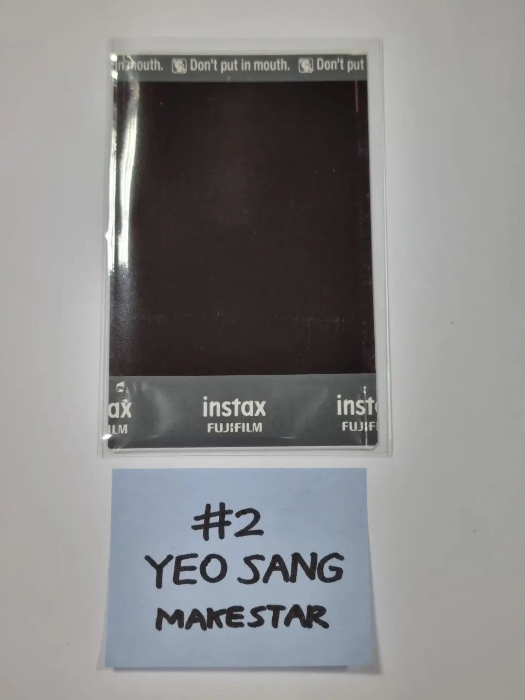 [Woo Young, Yeo Sang, Min Gi] Of Ateez "The World Ep.1 - MOVEMENT" - Hand Autographed(Signed) Polaroid - HALLYUSUPERSTORE