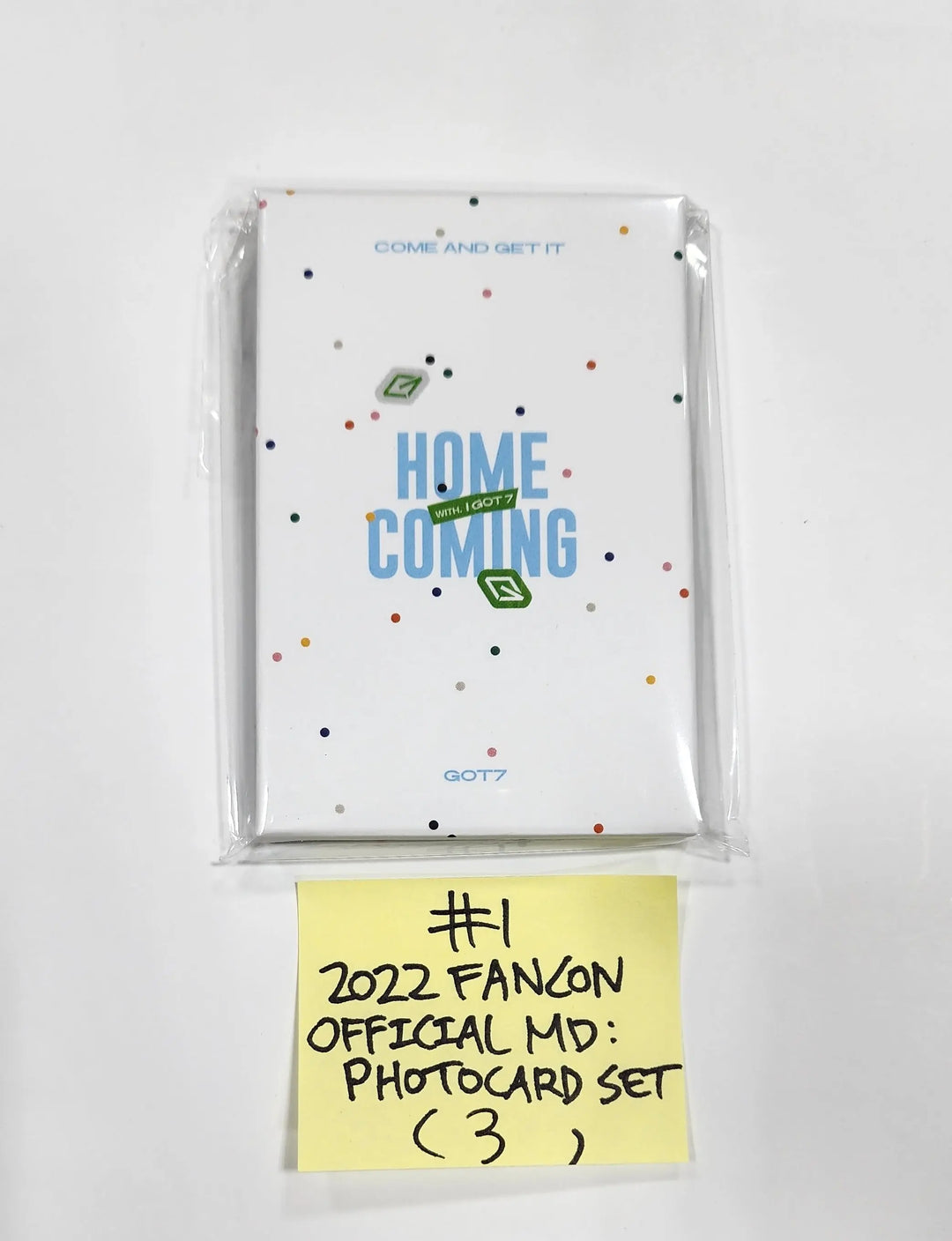 GOT7 2022 FANCON - Official MD [Photocard Set, POSTCARD BOOK] - HALLYUSUPERSTORE