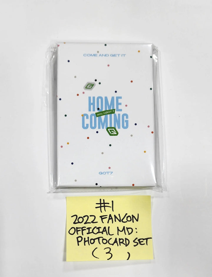 GOT7 2022 FANCON - Official MD [Photocard Set, POSTCARD BOOK] - HALLYUSUPERSTORE