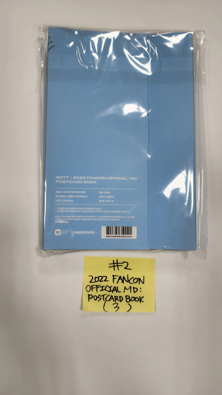GOT7 2022 FANCON - Official MD [Photocard Set, POSTCARD BOOK] - HALLYUSUPERSTORE