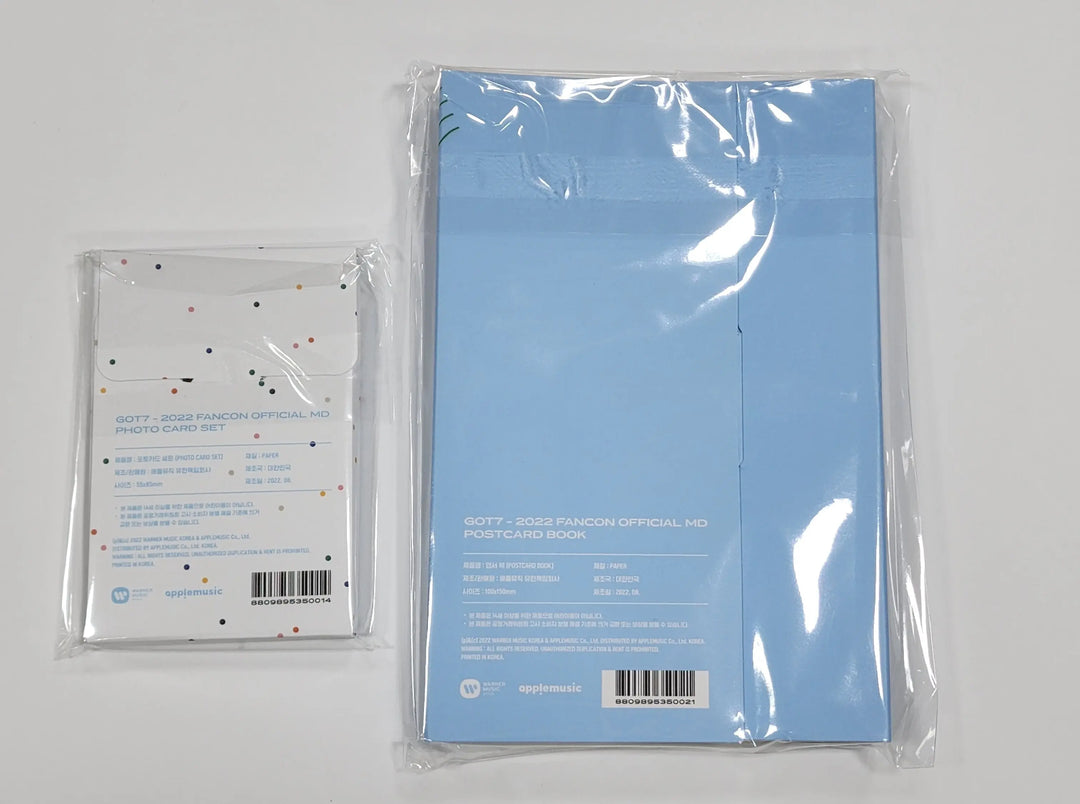 GOT7 2022 FANCON - Official MD [Photocard Set, POSTCARD BOOK] - HALLYUSUPERSTORE