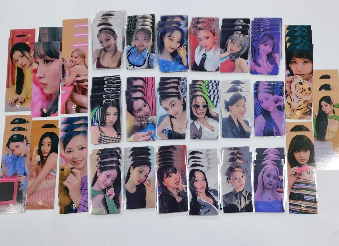 Twice "BETWEEN 1&2" 11th Mini Album - Music Plant Lucky Draw Event PVC Photocard, Photo Bookmark - HALLYUSUPERSTORE