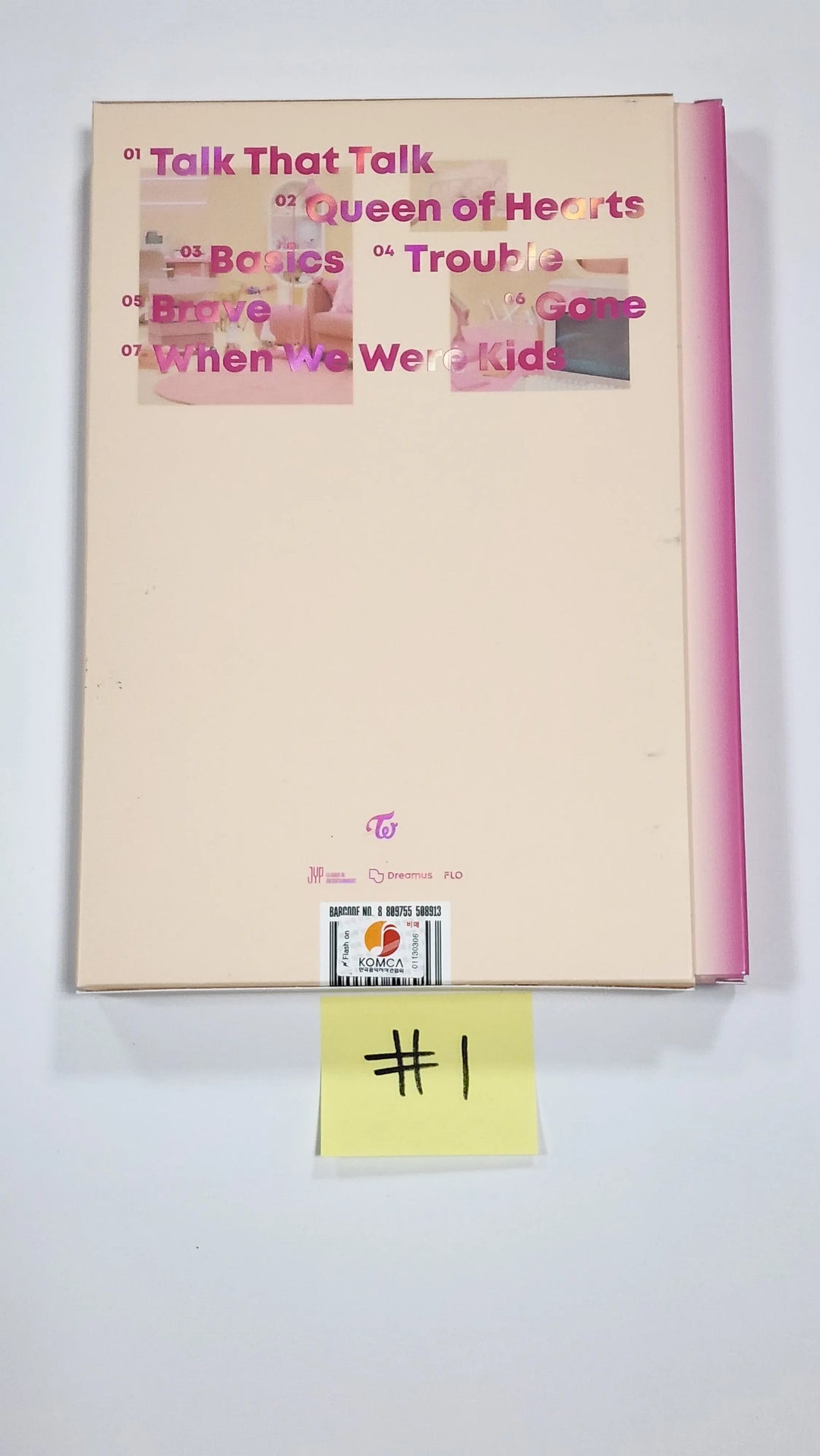 Twice "BETWEEN 1&amp;2" 11th Mini Album - Hand Autographed(Signed) Promo Album (Sealed) - HALLYUSUPERSTORE