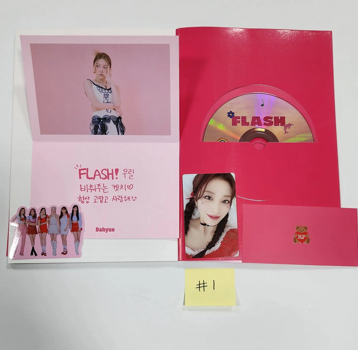 Rocket Punch "FLASH" - Hand Autographed (Signed) Promo Album - HALLYUSUPERSTORE