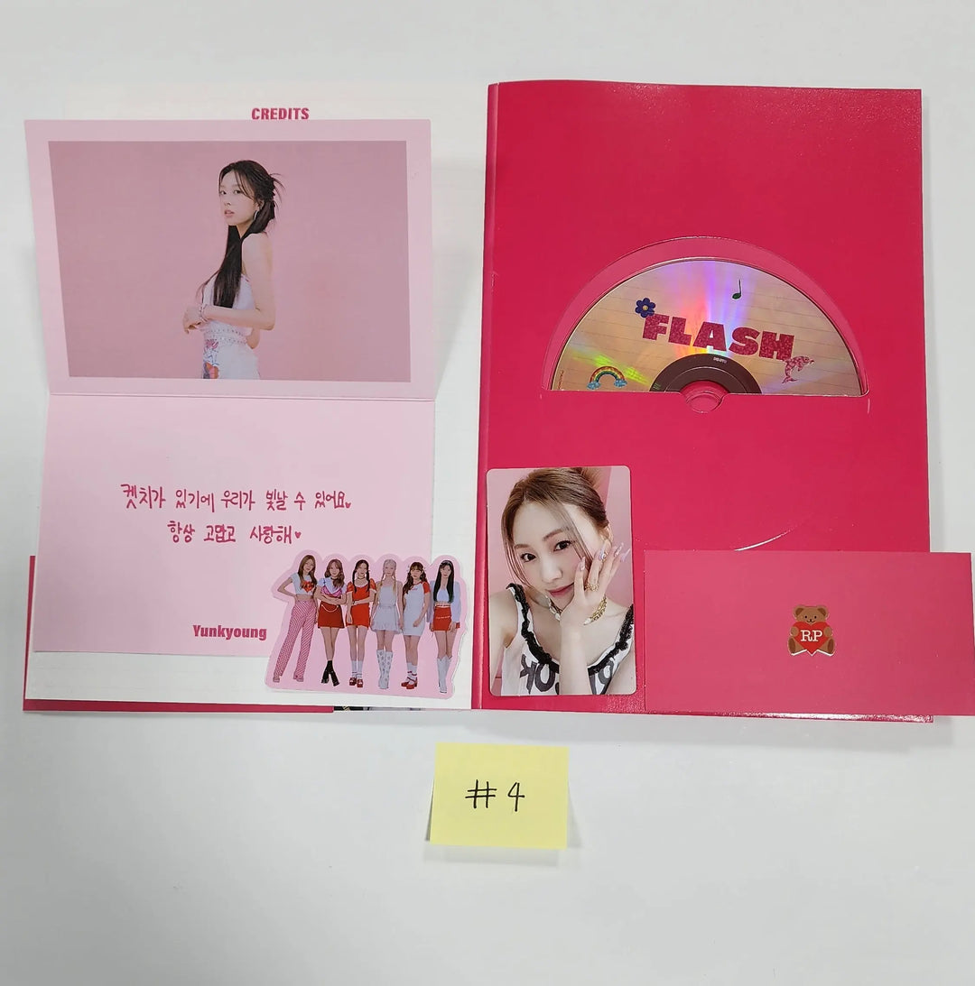 Rocket Punch "FLASH" - Hand Autographed (Signed) Promo Album - HALLYUSUPERSTORE