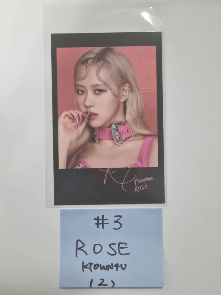 BLACK PINK "Born Pink" - Ktown4U Pre-Order Benefit Photocard [Digipack Ver] - HALLYUSUPERSTORE